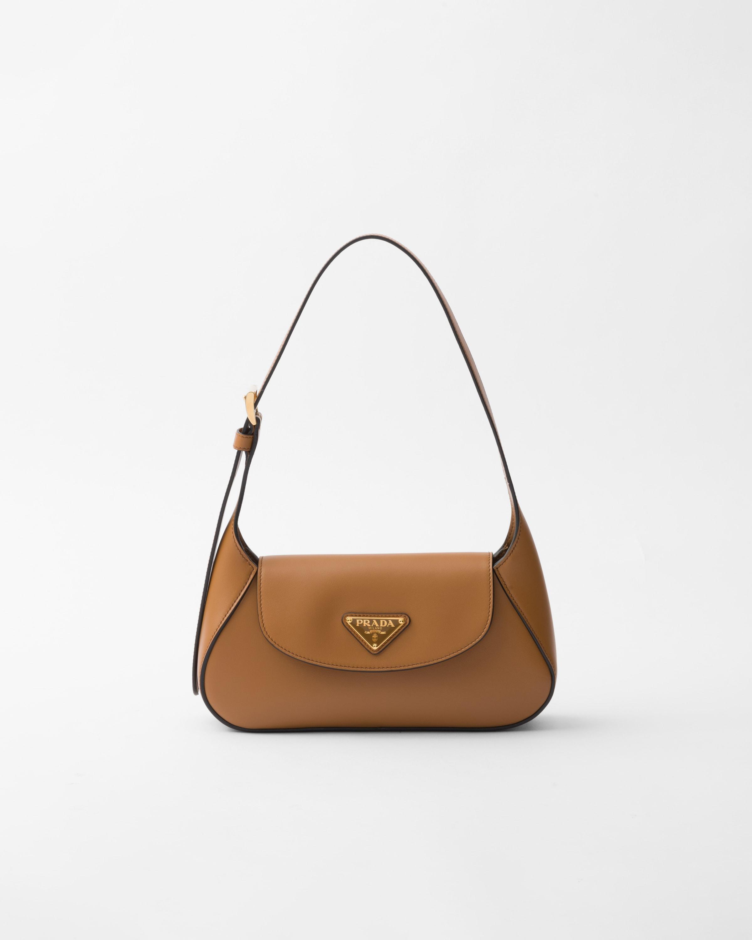 Small Leather Shoulder Bag In Brown product image