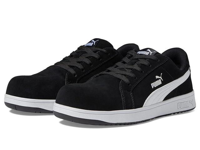 PUMA Safety Iconic Suede Low ASTM EH White) Women's Shoes Product Image