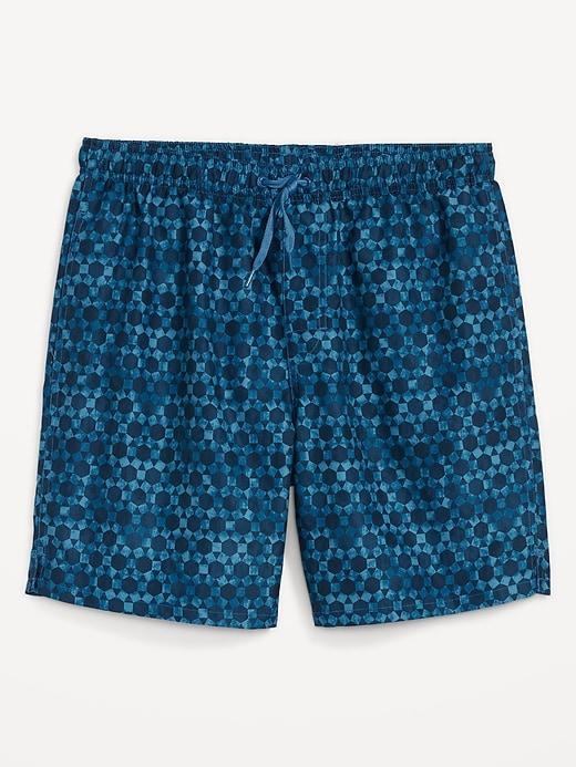 Printed Swim Trunks --7-inch inseam Product Image