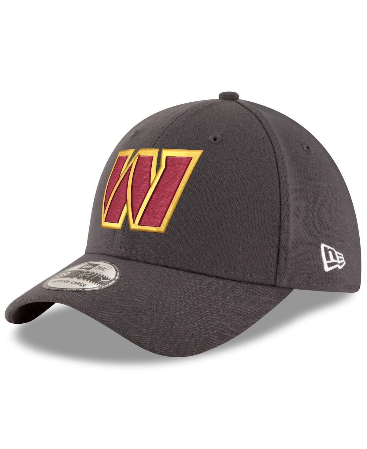 Mens Gray Washington Commanders 39THIRTY Flex Hat Product Image