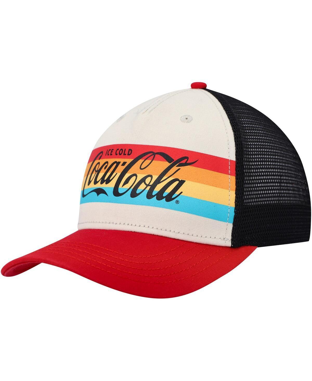 Mens American Needle Cream Coca-Cola Sinclair Snapback Hat - Cream Product Image