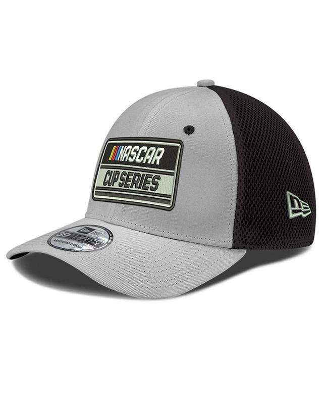 Mens New Era Gray Nascar Cup Series Neo 39THIRTY Flex Hat Product Image