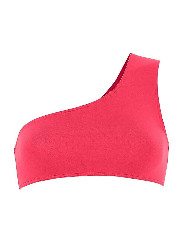 Womens Symbole One-Shoulder Bikini Top Product Image