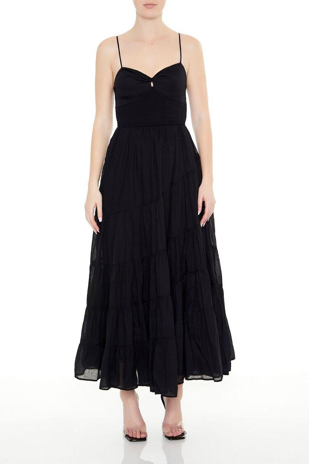 Tiered Sweetheart Cami Maxi Dress | Forever 21 Product Image