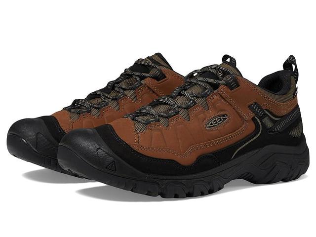 KEEN Targhee 4 Low Height Durable Comfortable Waterproof (Bison/Black) Women's Climbing Shoes Product Image