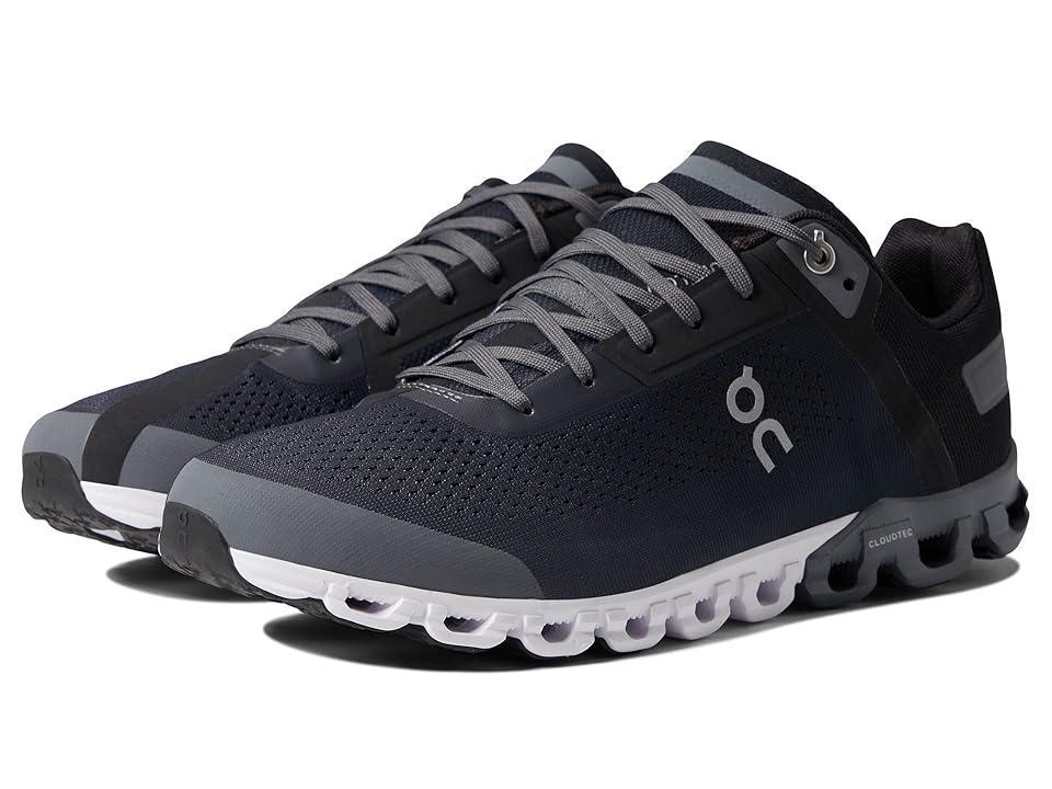 On Cloudflow (Black/Asphalt 2) Men's Shoes Product Image