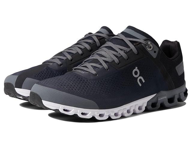 On Cloudflow (Black/Asphalt 2) Men's Shoes Product Image