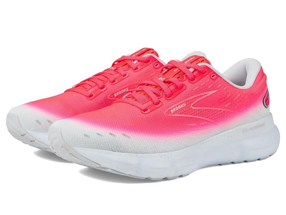 Brooks Glycerin 20 (Diva /Lilac/White) Women's Shoes Product Image