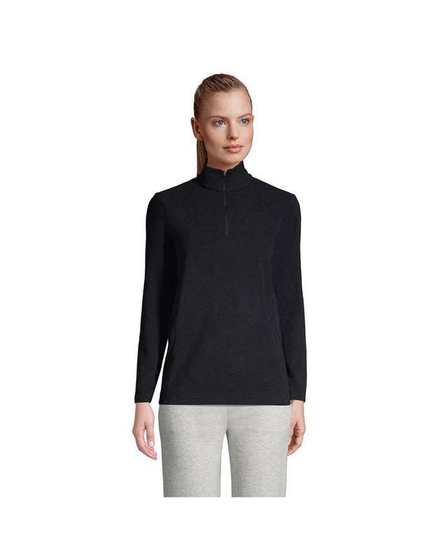 Lands End Womens Anyweather Fleece Quarter Zip Pullover Product Image