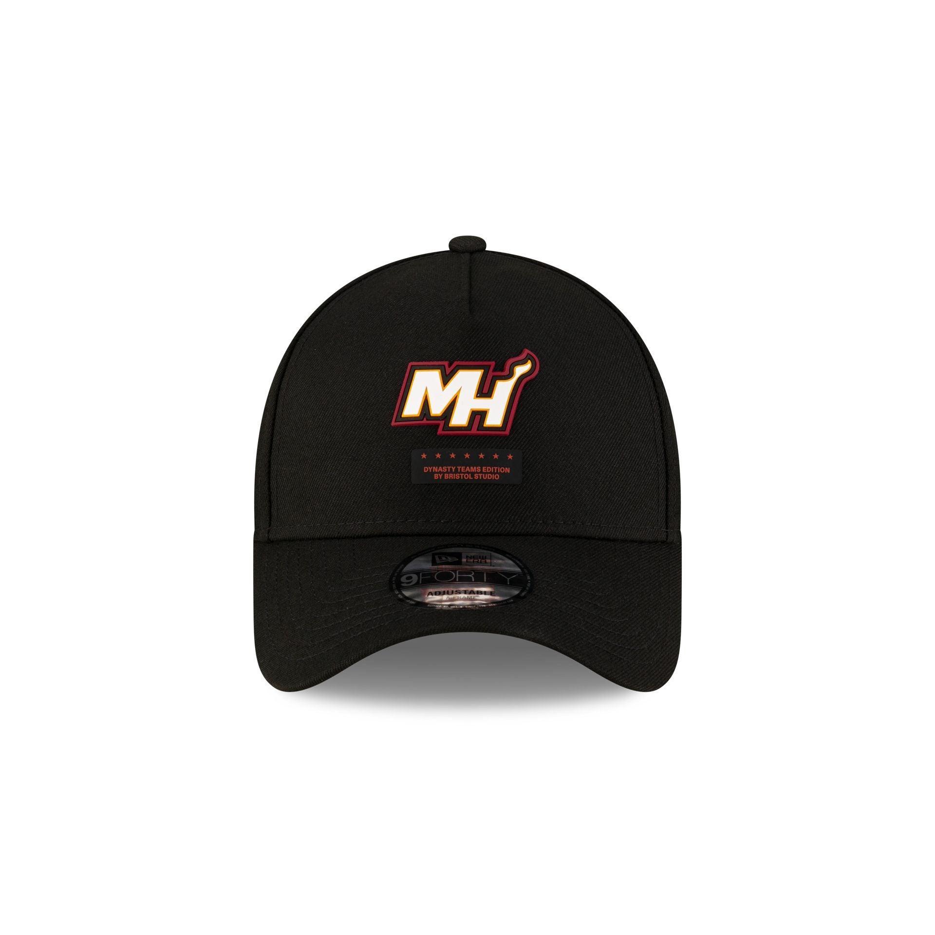 Bristol x Miami Heat 9FORTY A-Frame Snapback Hat Male Product Image