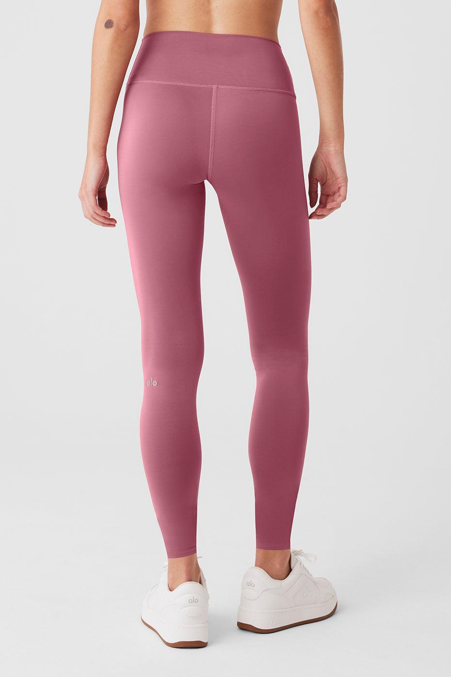 High-Waist Airlift Legging - Mars Clay Female Product Image