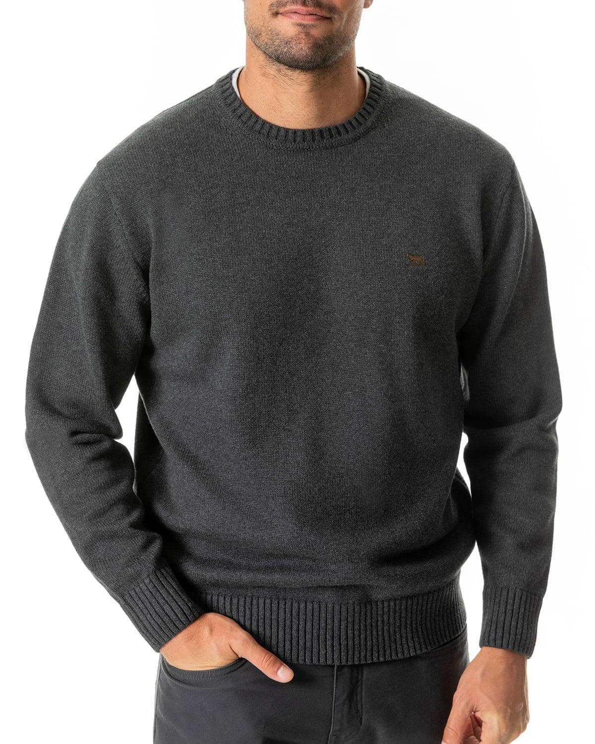 Mens Mid-Weight Cotton Crew Sweater Product Image