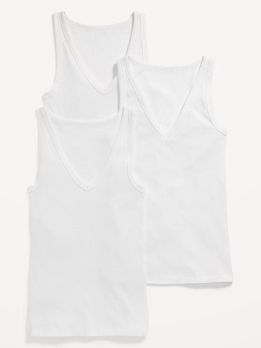 First Layer V-Neck Tank Top 3-Pack Product Image