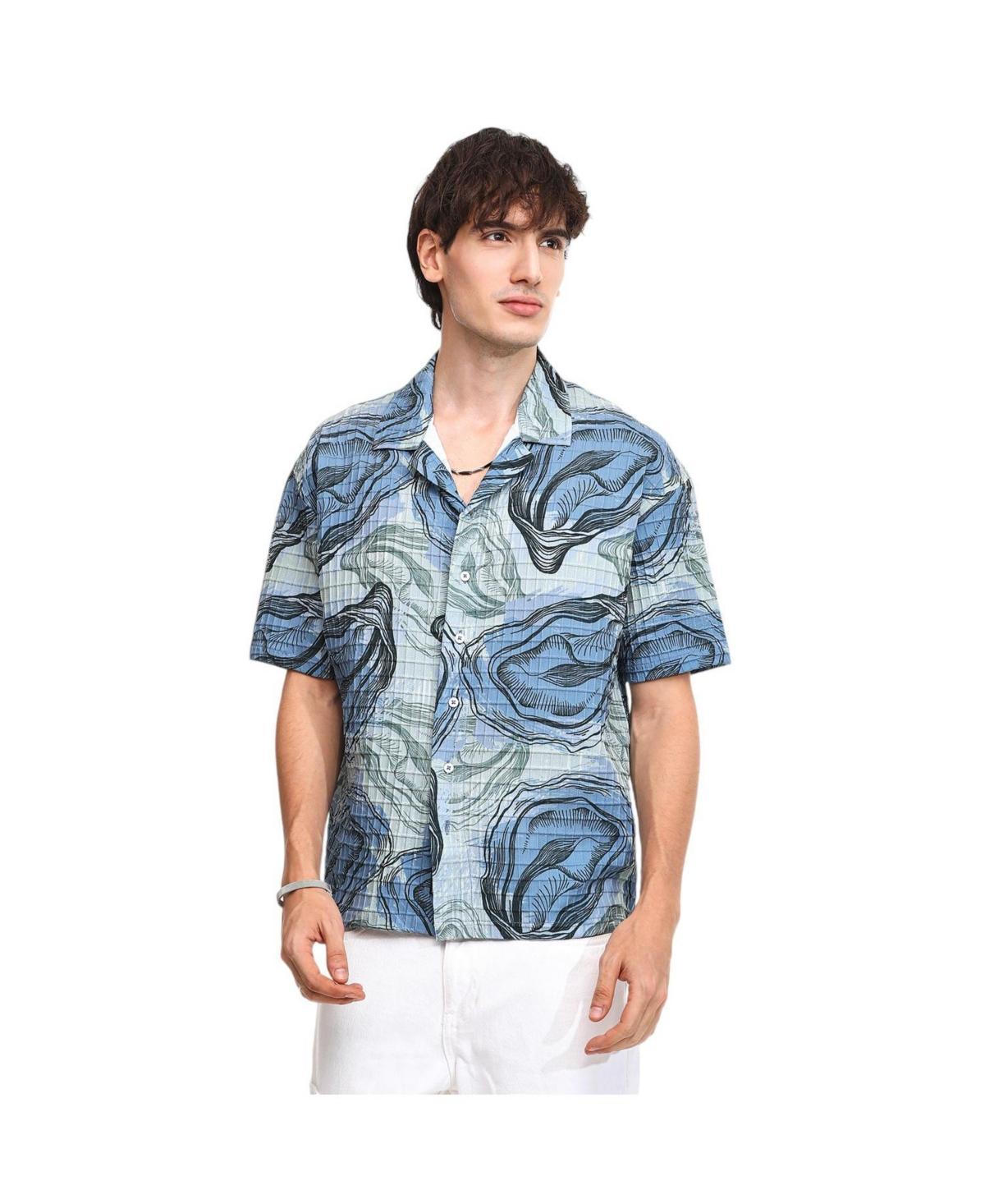 Campus Sutra Mens Contrast Hazy Shirt Product Image