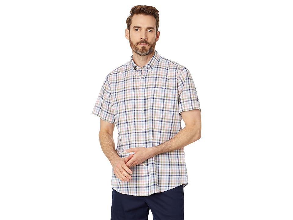 Barbour Mens Kinson Tailored Gingham Short-Sleeve Shirt Product Image