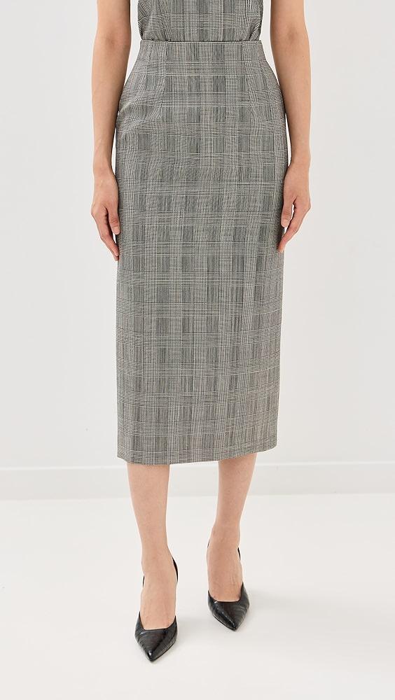 WARDROBE.NYC Contour Midi Skirt | Shopbop Product Image