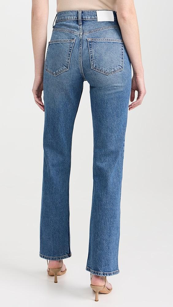 EB Denim High Rise Straight Jeans | Shopbop Product Image