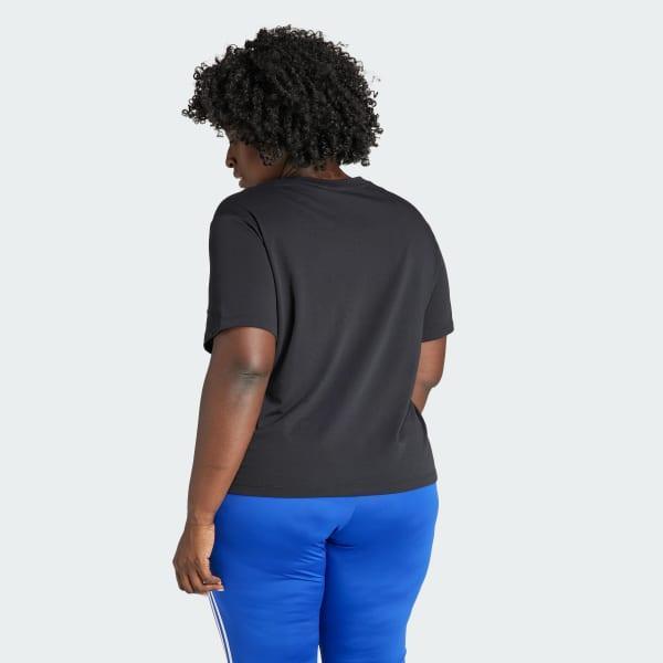 Adicolor Trefoil Boxy Tee (Plus Size) Product Image