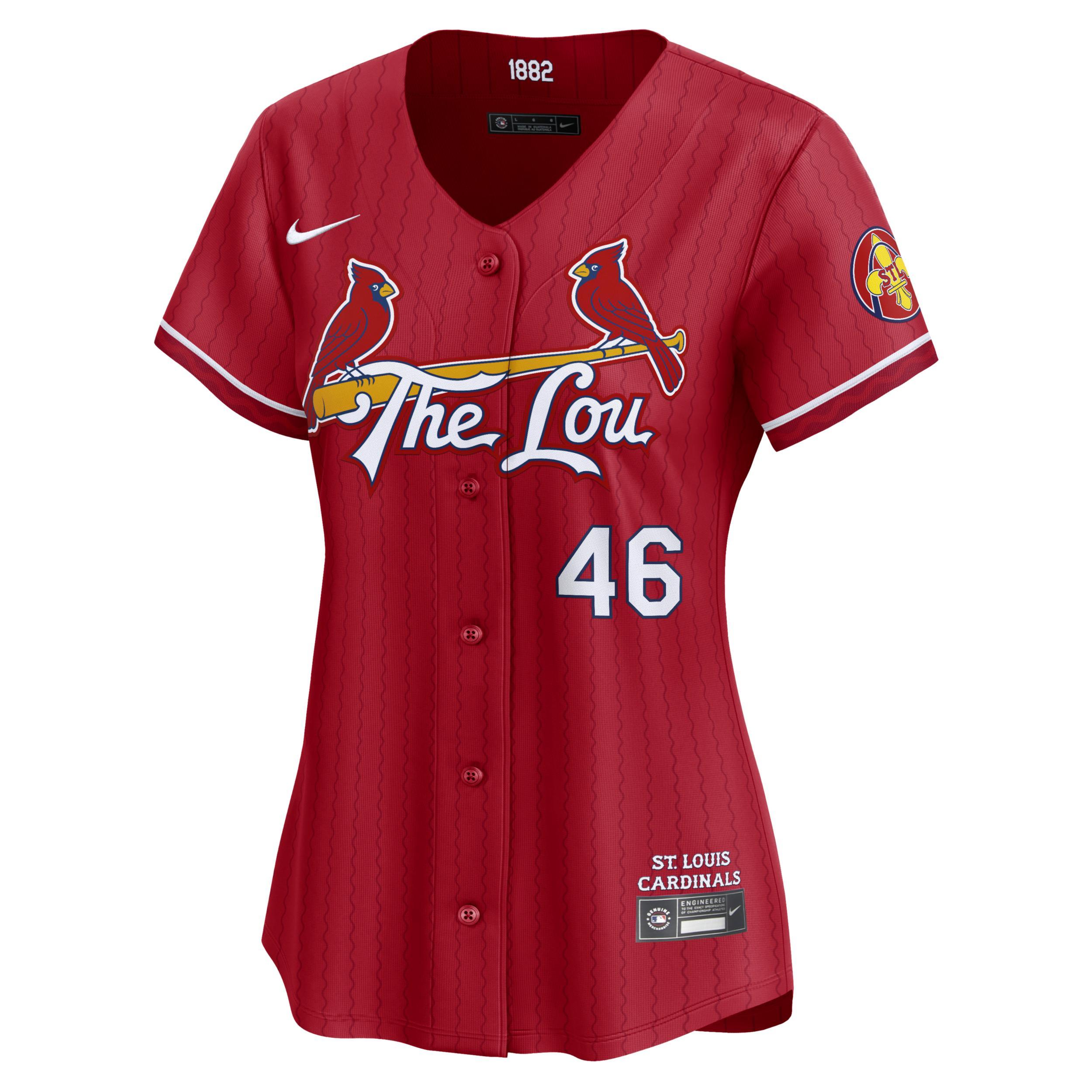 Willson Contreras St. Louis Cardinals City Connect Nike Women's Dri-FIT ADV MLB Limited Jersey Product Image