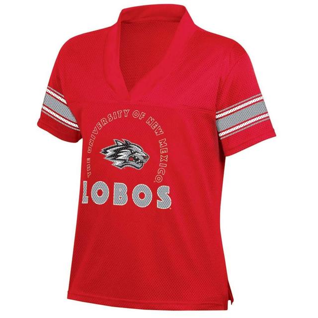 NCAA New Mexico Lobos Womens Mesh Jersey T-Shirt Product Image