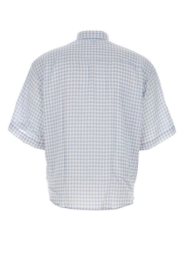 Ami Gingham Short In Multicolor Product Image