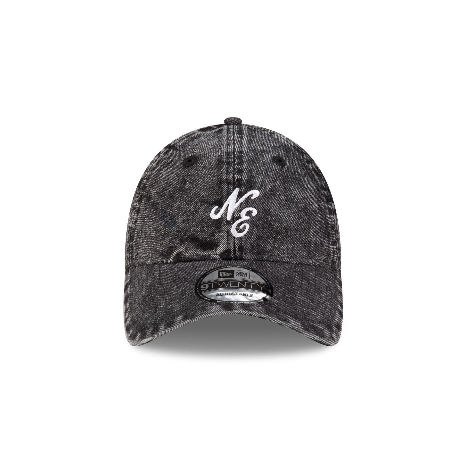 New Era Cap Chemical Wash Black 9TWENTY Adjustable Hat Male Product Image