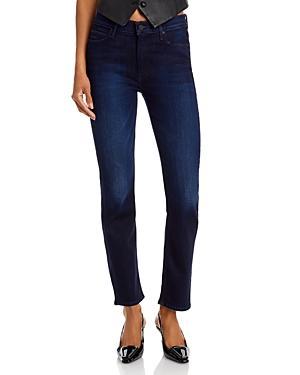 MOTHER The Mid Rise Dazzler Ankle in Now Or Never - Denim-Dark. Size 24 (also in 27). Product Image