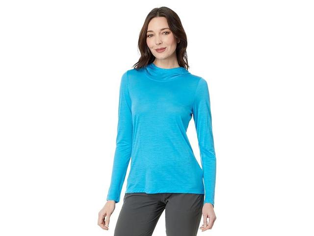 Smartwool Active Ultralite Hoodie (Pool ) Women's Clothing Product Image