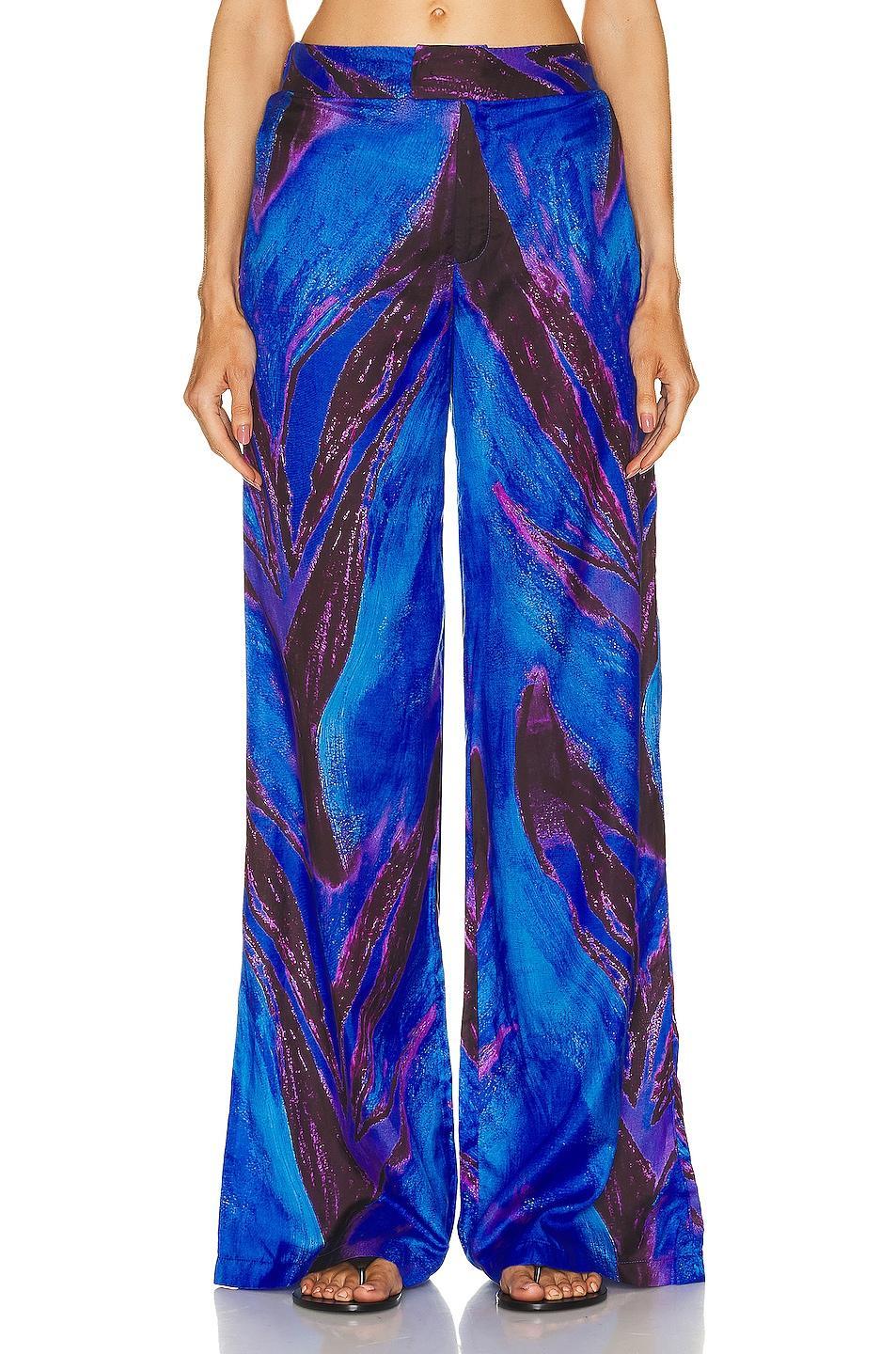 Louisa Ballou Wide Leg Trouser Royal. (also in ). Product Image