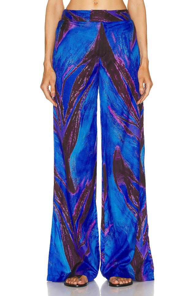 Louisa Ballou Wide Leg Trouser Royal. (also in ). Product Image