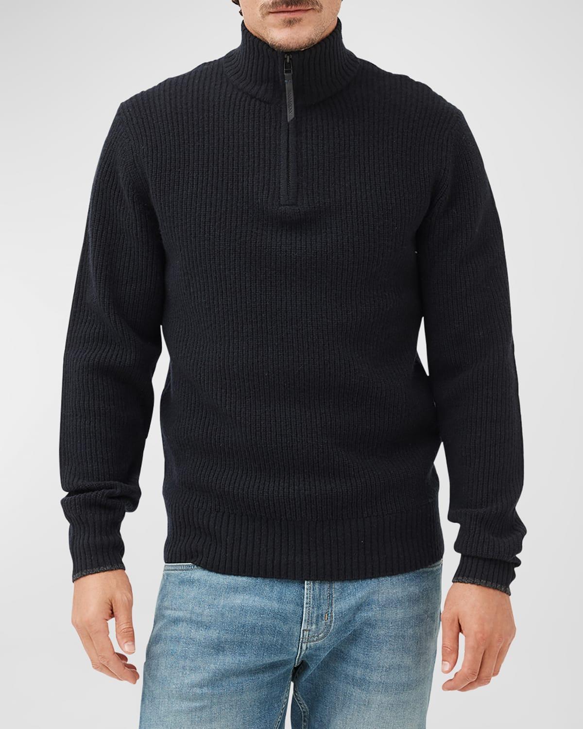 Mens Robbies Road Quarter-Zip Sweater Product Image