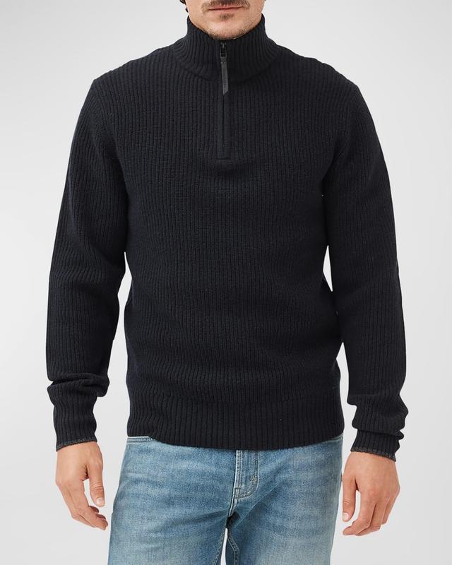 Rodd & Gunn Robbies Road Quarter Zip Sweater Product Image