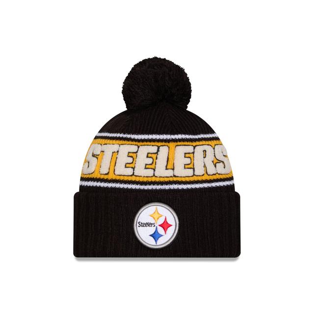 Pittsburgh Steelers 2024 Cold Weather Sport Pom Knit Hat Male Product Image