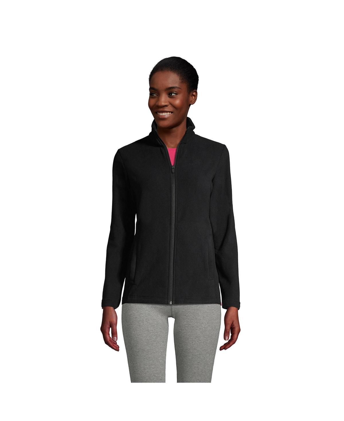 Petite Lands End Full Zip Fleece Jacket, Womens Product Image