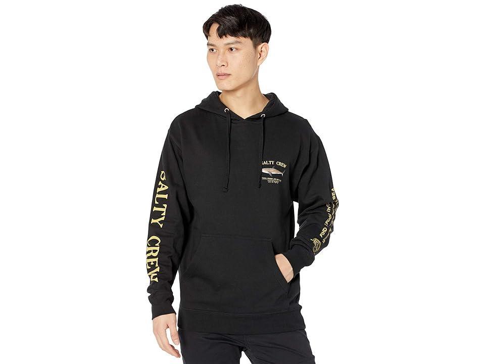 Salty Crew Bruce Hood Fleece (Black) Men's Fleece Product Image