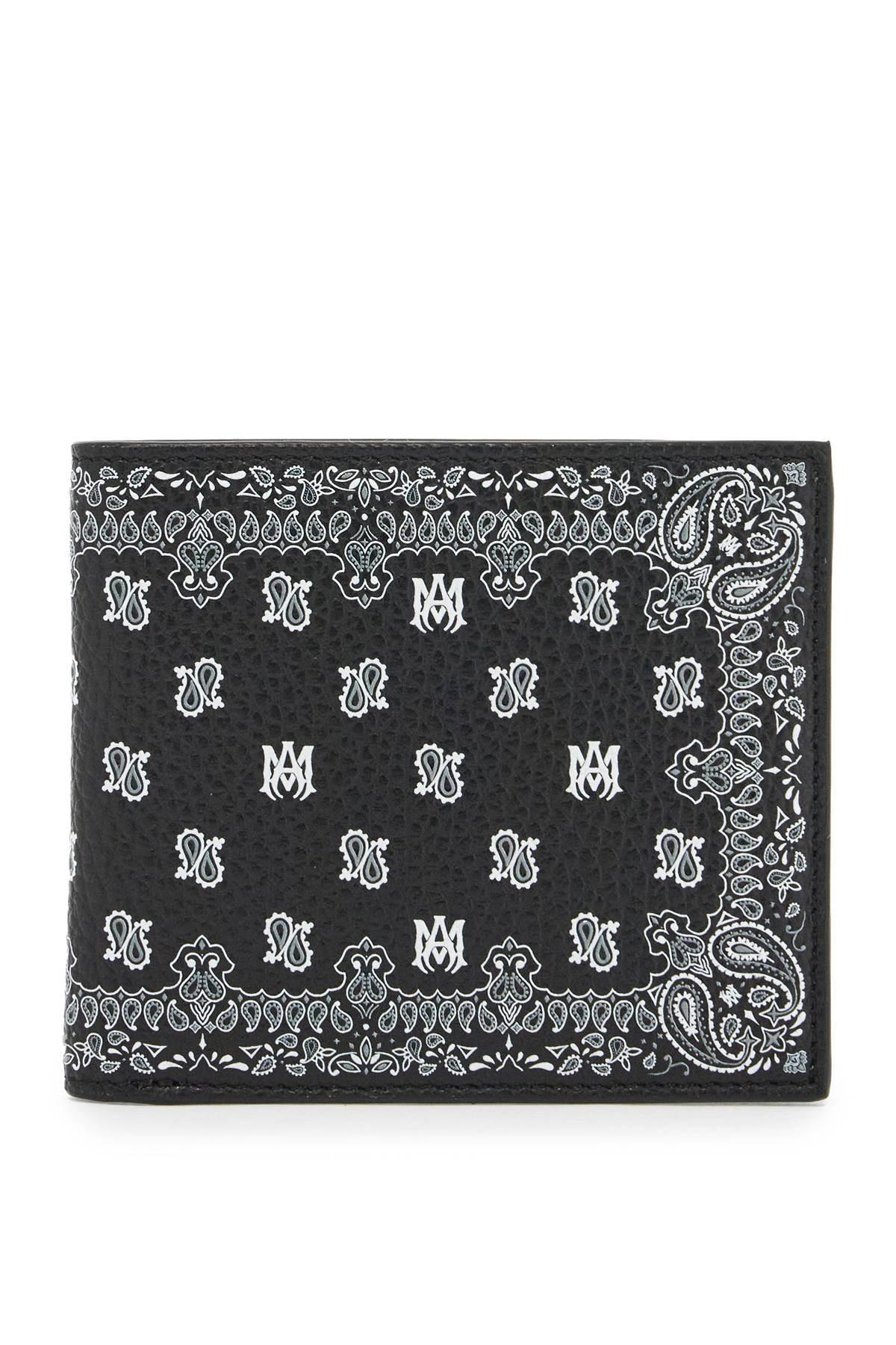 AMIRI Bi-fold Bandana Print Wallet Product Image