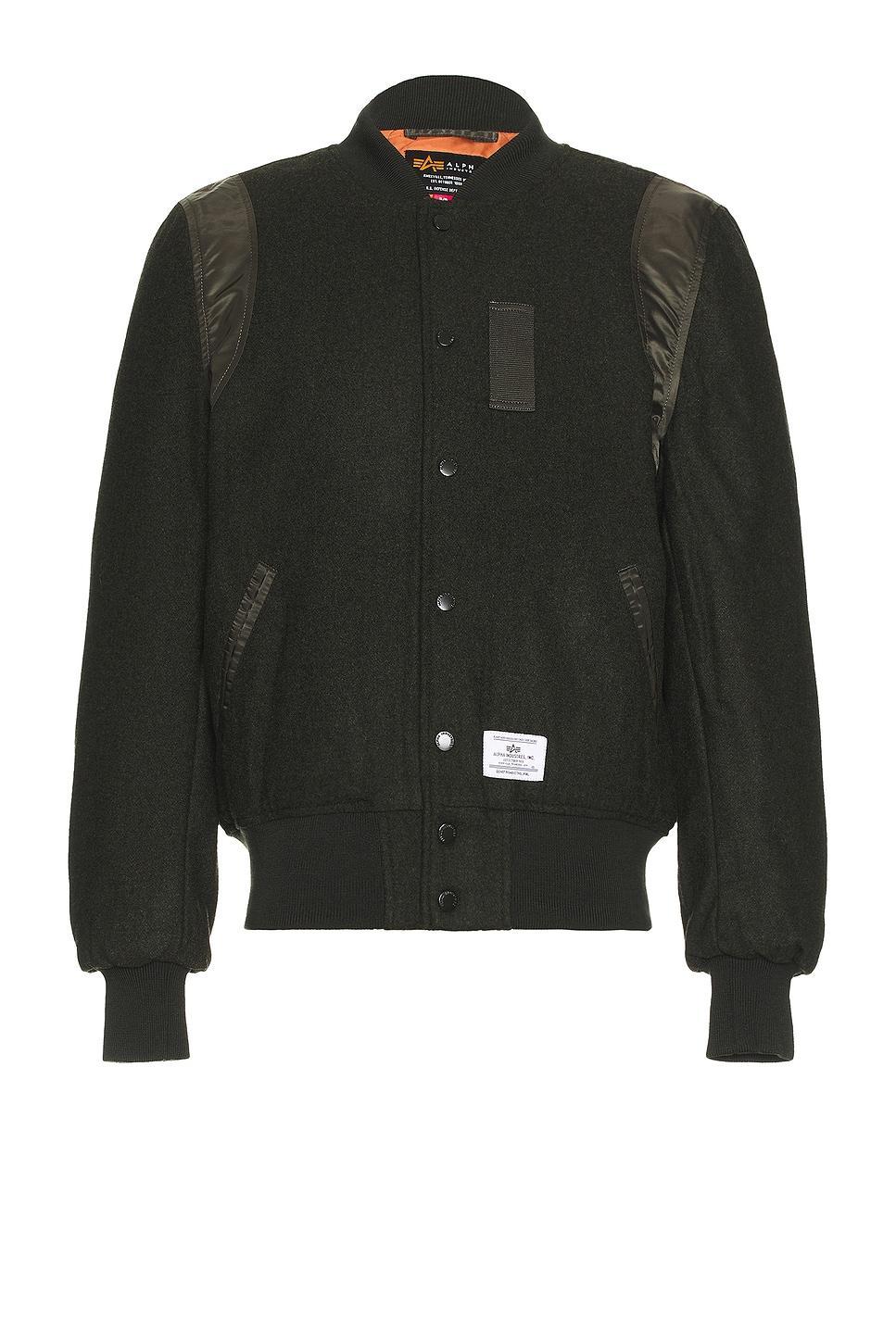 ALPHA INDUSTRIES Varsity Flight Jacket Size M, S. Product Image