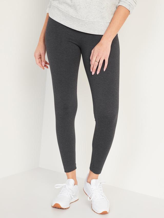 High-Waisted Jersey Leggings Product Image