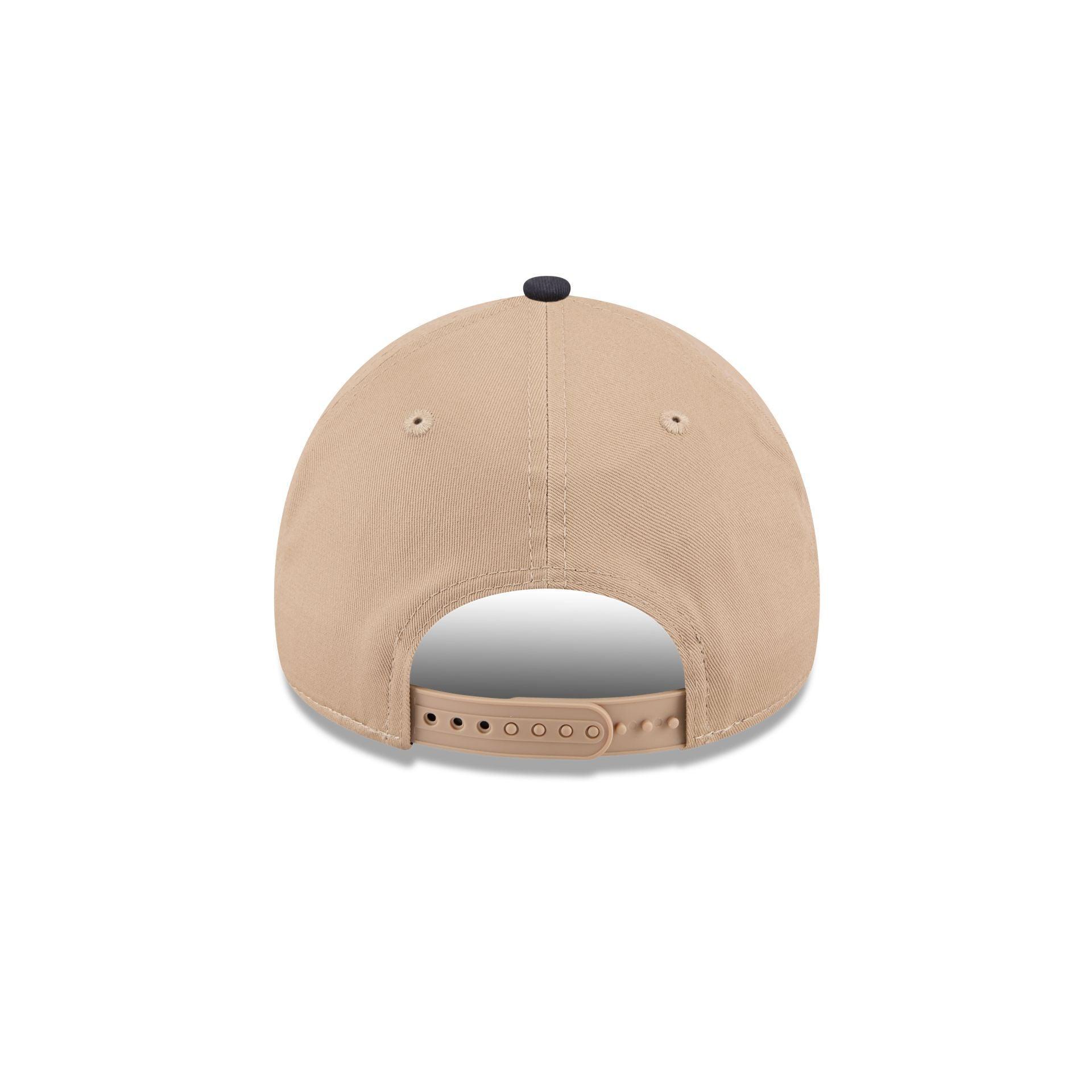 Dallas Cowboys Beige Khaki 9FORTY A-Frame Snapback Hat Male Product Image