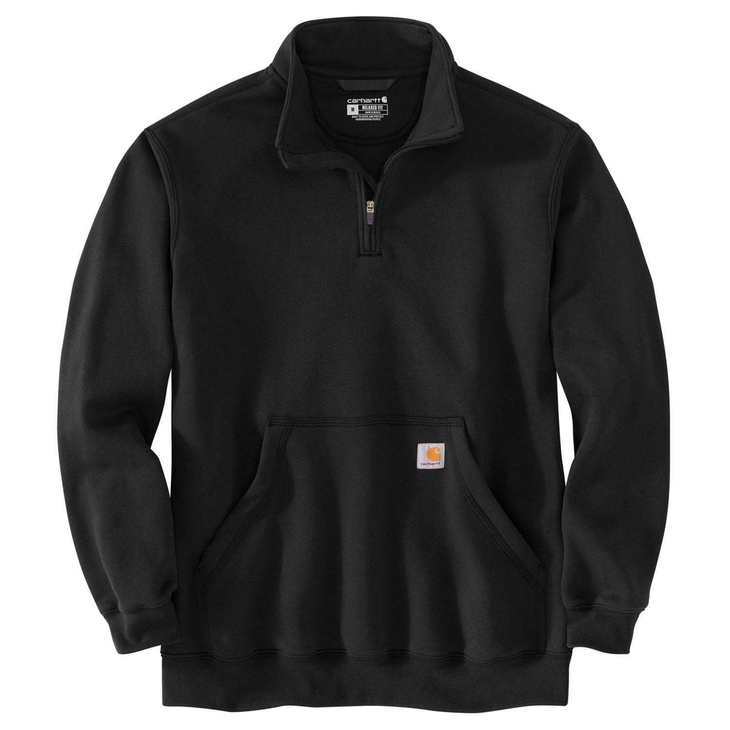 Carhartt 105294 Loose Fit Midweight Mock Neck Sweatshirt - Zip Neck, Factory Seconds Product Image