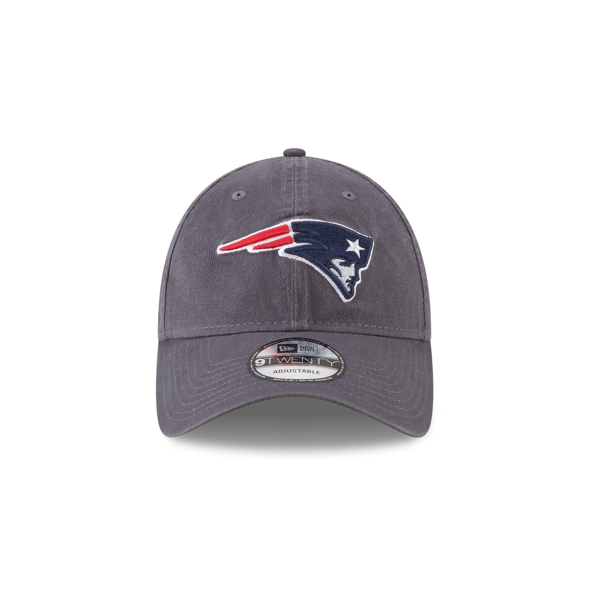 New England Patriots NFL Core Classic Graphite 9TWENTY Adjustable Male Product Image