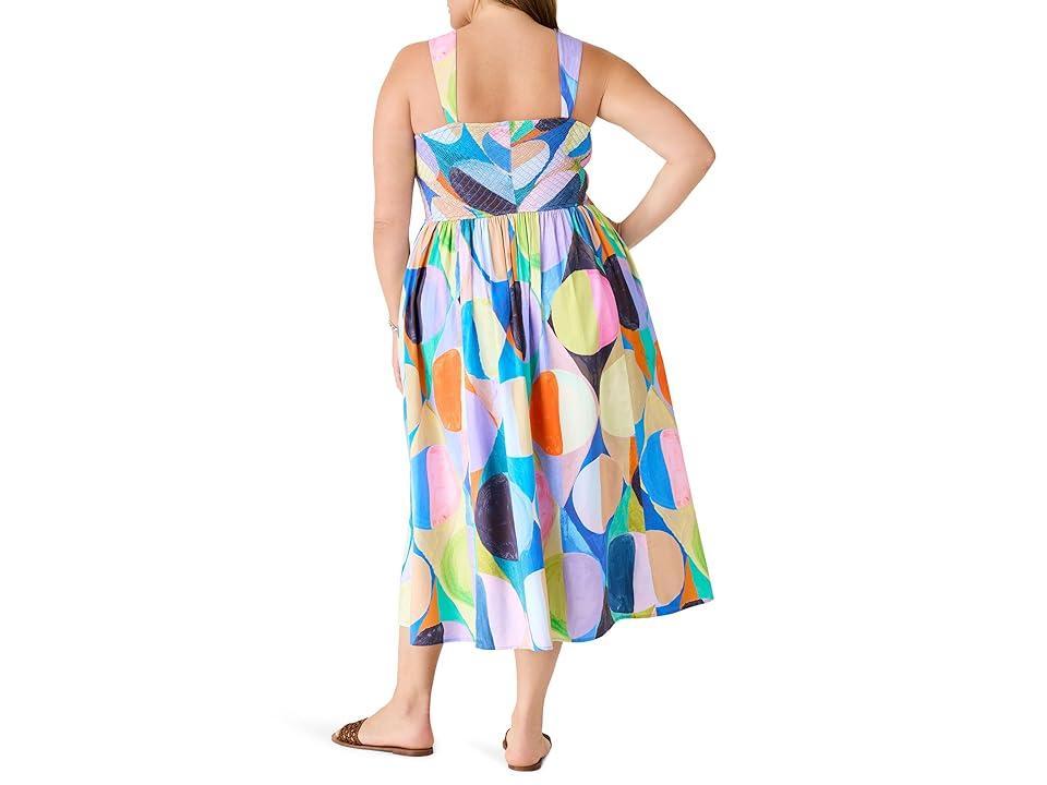 NIC+ZOE Plus Size Social Circles Sarah Dress Multi) Women's Dress Product Image