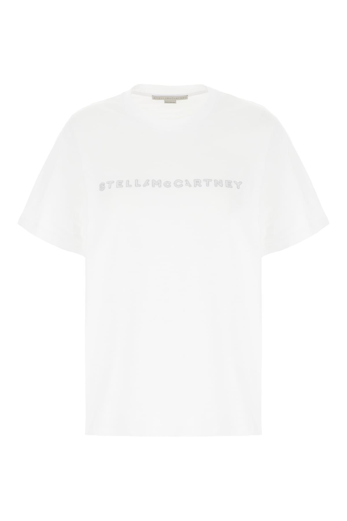 STELLA MCCARTNEY White Cotton T-shirt Product Image