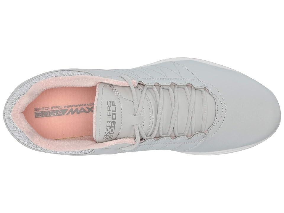 Skechers GO GOLF Pivot (Light Gray/Pink) Women's Shoes Product Image