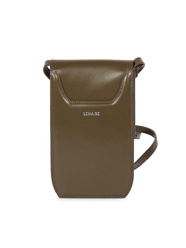 Mens Small Calepin Leather Bag Product Image