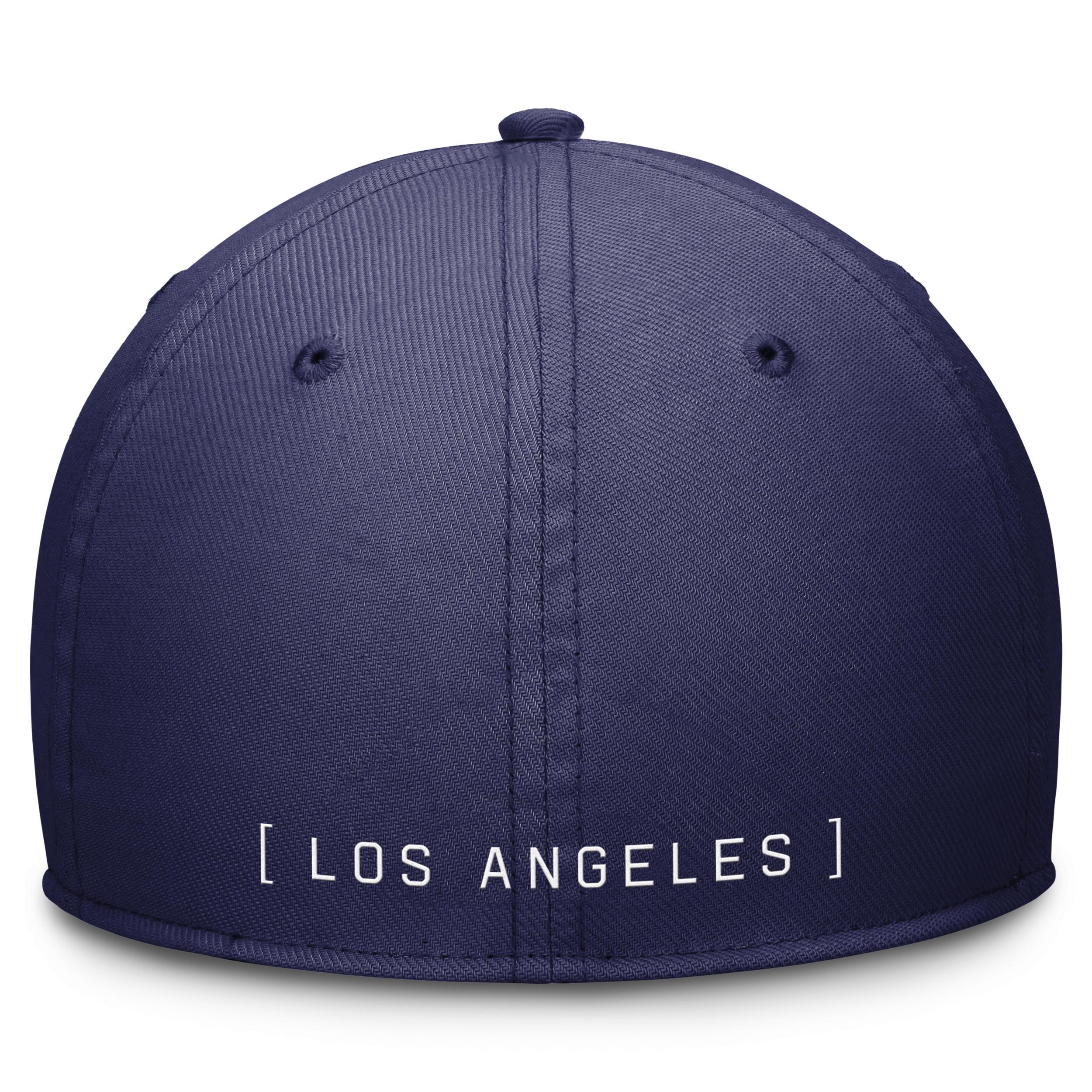 Los Angeles Dodgers Primetime Swoosh Men's Nike Dri-FIT MLB Hat Product Image