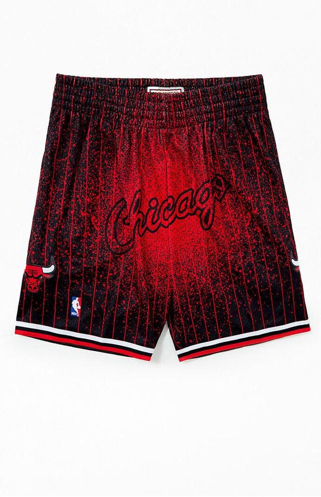 Mitchell & Ness Men's Chicago Bulls 1997 NBA Gradient Swingman Shorts Product Image