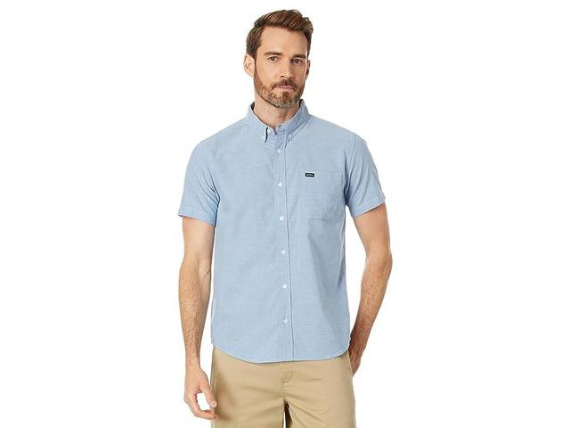 RVCA That'll Do Stretch Short Sleeve Woven (Oxford ) Men's Clothing Product Image