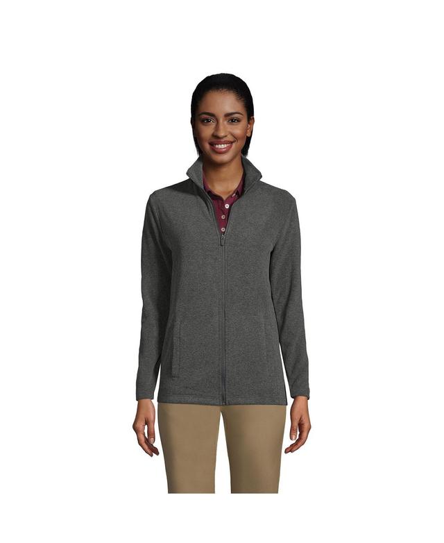 Lands End Womens School Uniform Tall Thermacheck 100 Fleece Jacket Product Image