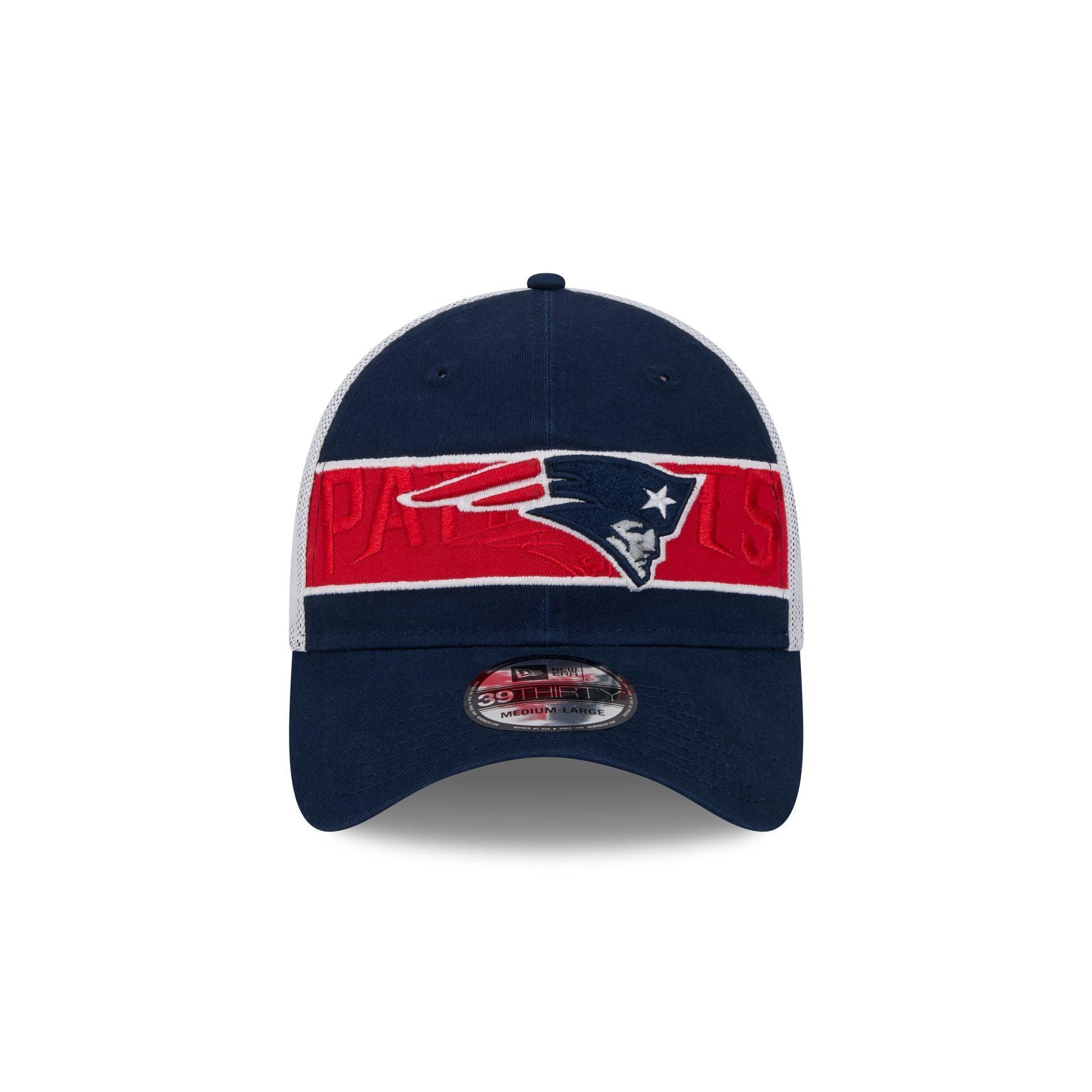 New England Patriots Banded 39THIRTY Stretch Fit Hat Male Product Image